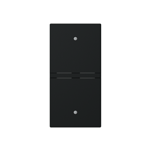 Rocker Switchpush button with Custom Matt Black - Zenit