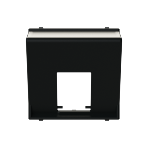 Cover For data connection housing 1 gang Black - Zenit