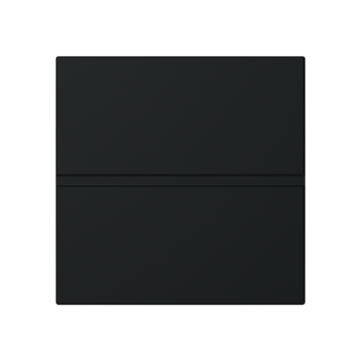 Rocker Switchpush button with None Black - Zenit