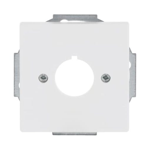 Cover plate Pilot devices Ø 22,5 mm 1 gang studio white matt - Platform 63
