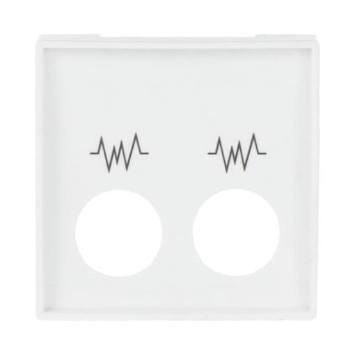 Cover plate Call unit studio white - Platform 63