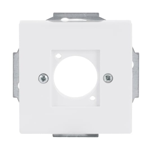 Cover plate XLR 1 gang studio white - Platform 63