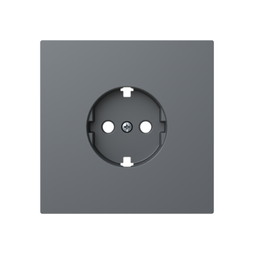 Cover socket outlet Central cover plate for Socket outlet None Grey - Alba