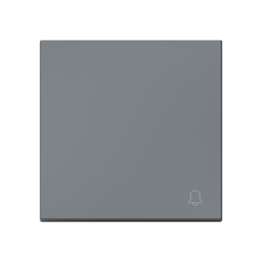 Rocker Symbol "bell" for Switchpush button, One-part rocker Grey - Alba