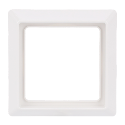 Cover frame 1-gang alpine white - Allwetter 44 IP 44