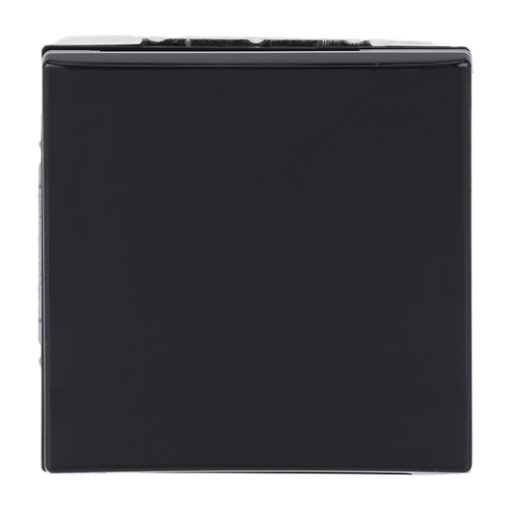 SCHUKO socket insert with Hinged Lid anthracite - Allwetter 44 IP 44