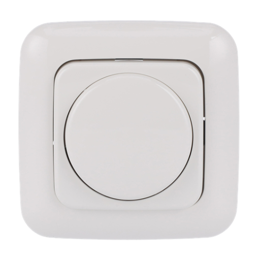 Busch-Dimmer LED Dimmer set with Neon lamp alpine white - Reflex SI