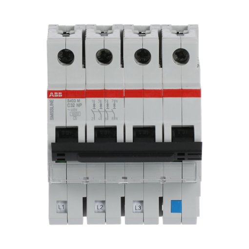 Miniature Circuit Breaker - S400NP - 4P - 32 A - C - 230 V 10 kA