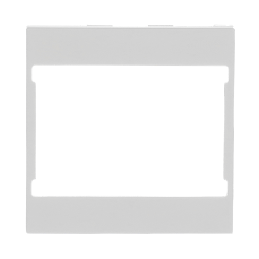 Cover plate Sensor with Without imprint White - Zenit