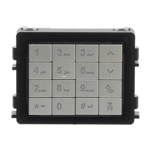 Keypad module, stainless steel