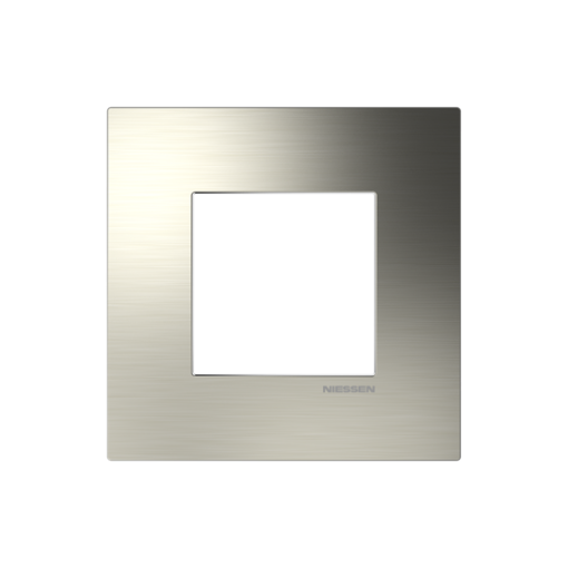 Frame 1-gang Nickel - Zenit