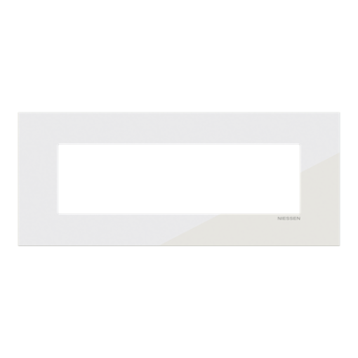 Frame 1-gang Tacteo White - Zenit