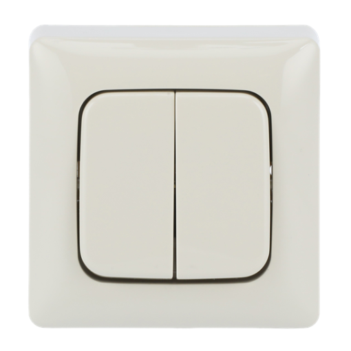 Rocker switch Series switch white - Busch-Duro 2000SM