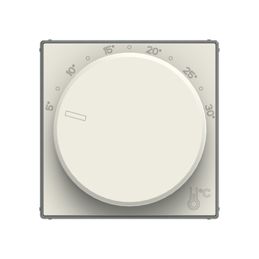 Cover plate for Thermostat Central cover plate White - Sky Niessen