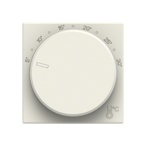 Cover plate for Thermostat Central cover plate White - Sky Niessen