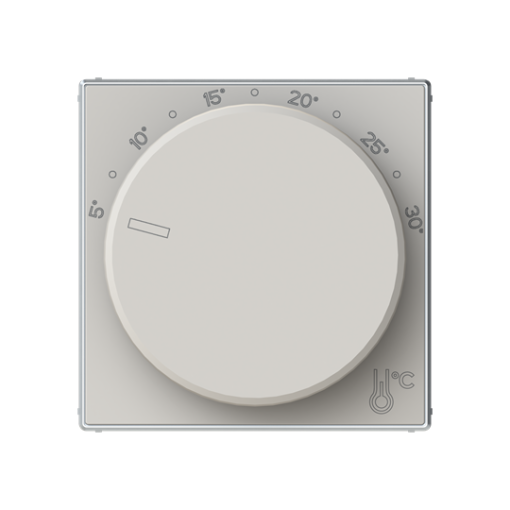 Cover plate for Thermostat Central cover plate Dune - Sky Niessen