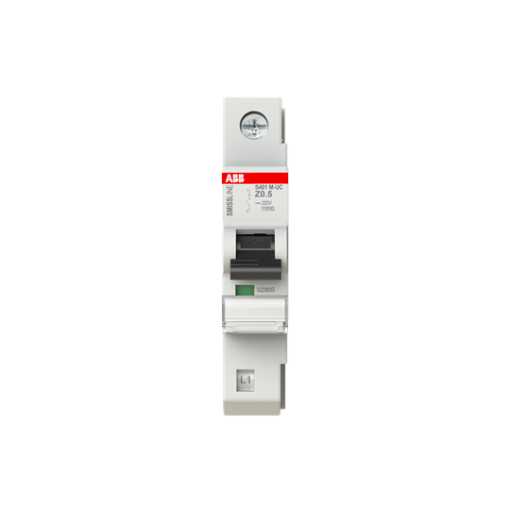 Miniature Circuit Breaker - S400 - 1P - 0.5 A - UC-Z - 230 V 10 kA