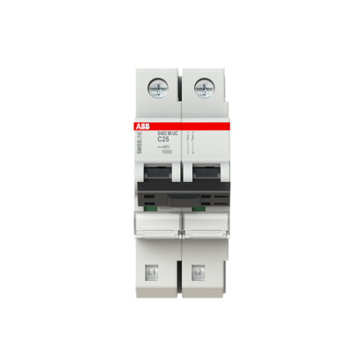 Miniature Circuit Breaker - S400 - 2P - 25 A - UC-C - 230 V 10 kA