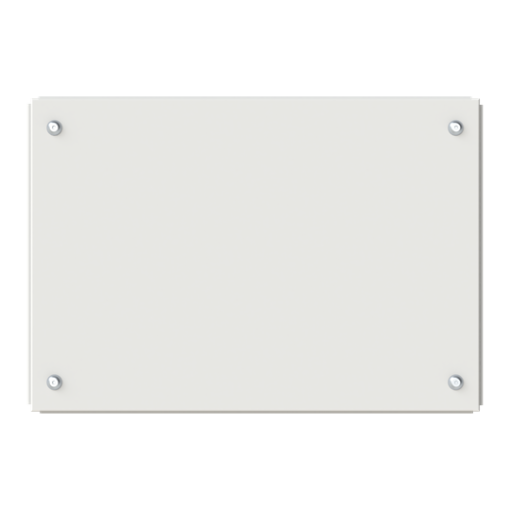 Top plate, 12 mm x 610 mm x 425 mm