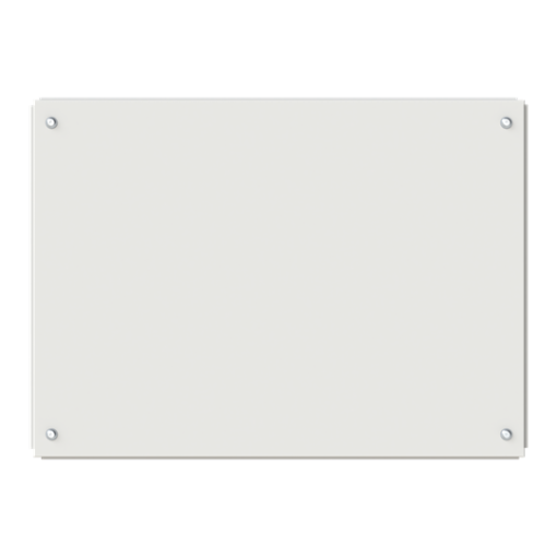 Top plate, 12 mm x 859 mm x 625 mm