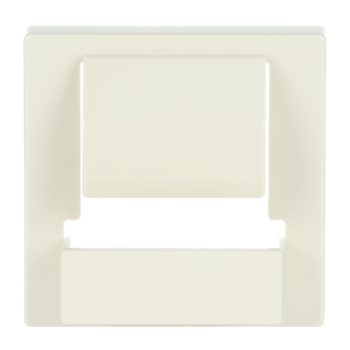 Cover plate PowerDock 1 gang ivory white - Platform 63