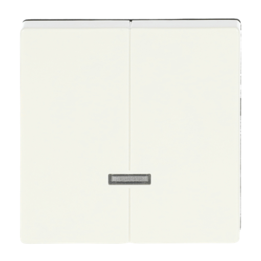 Control Element for Dimmer Two-part button with Neon lamp ivory white - Platform 63