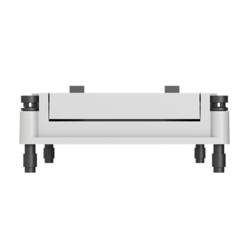APO 31 Cover hinged transp. RAL7035