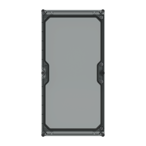 APO 61 Cover hinged transp. RAL7035