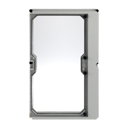 APO 11 Cover hinged transp. RAL7035