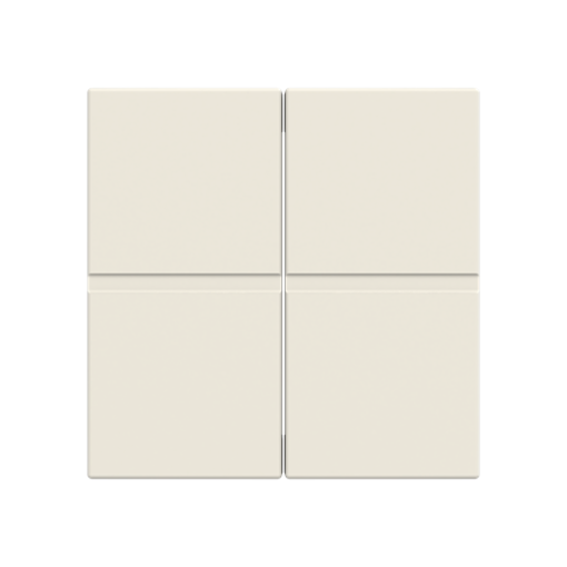 Rocker Switchpush button with None White - Zenit