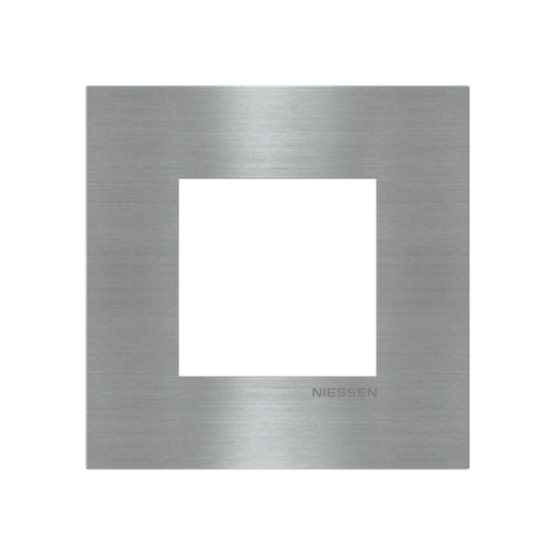 Frame 1-gang Stainless Steel - Zenit