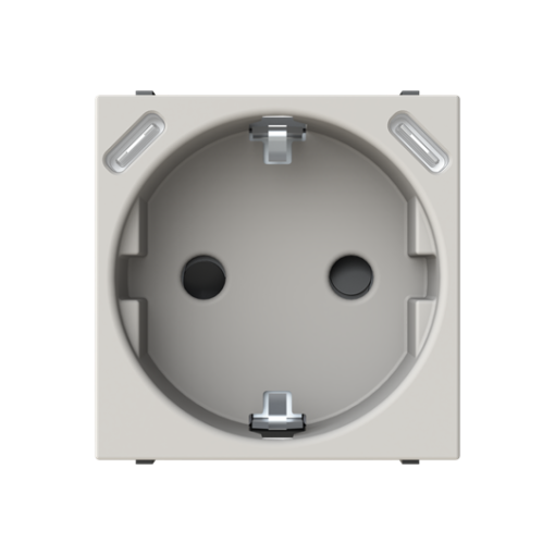 Socket outlet insertcover with USB AC Dune - Zenit