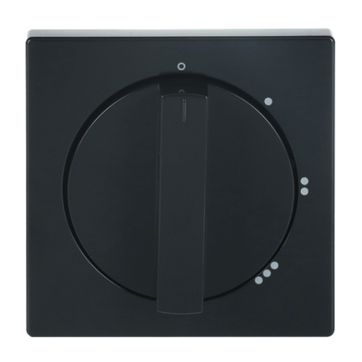 Cover plate with legend Symbol "0-1-2-3" for Level switch, Turn button anthracite - Platform 63