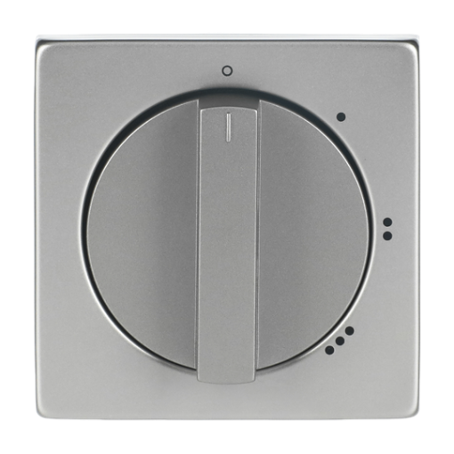 Cover plate with legend Symbol "0-1-2-3" for Level switch, Turn button stainless steel - Pure Stainless Steel