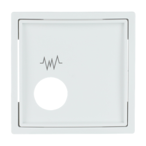 Cover plate Call unit studio white - Platform 63