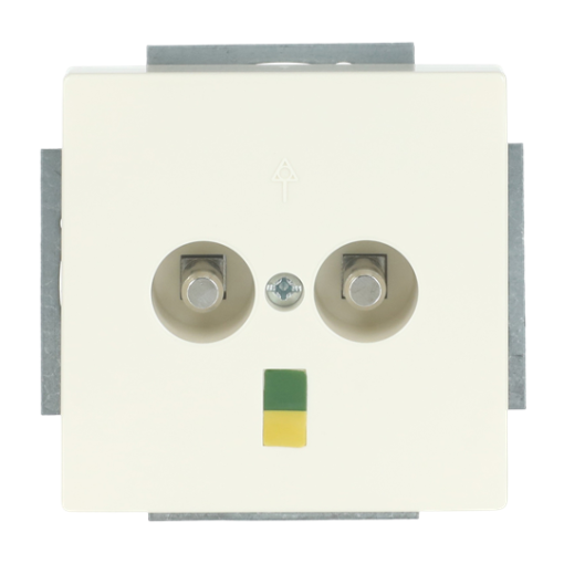 Equipotential socket insert ivory white - Platform 63