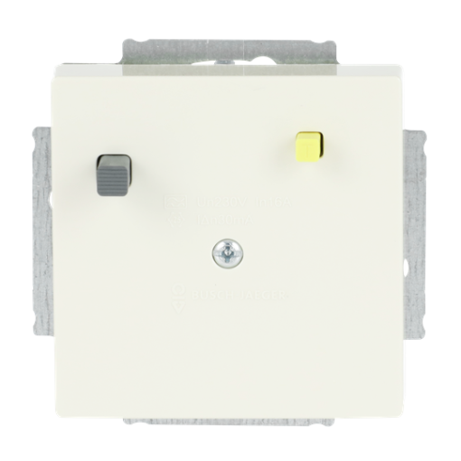 Buschmat RCD - Insert RCD 16 A 30 mA ivory white - Platform 63