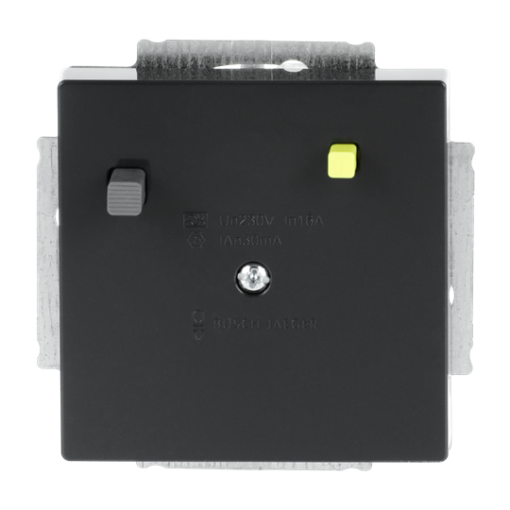 Buschmat RCD - Insert RCD 16 A 30 mA anthracite - Platform 63