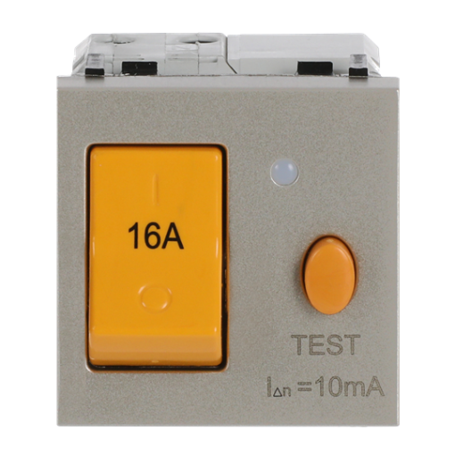 Built-in Device MCB  RCD 1PN 2 16 A Type A Champagne - Zenit