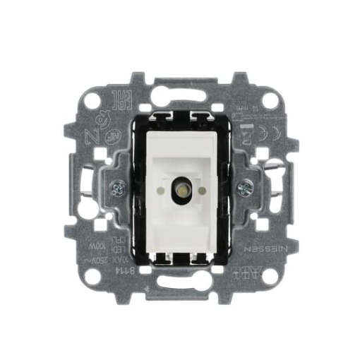 Insert Hotel card with LED exchangeable 250 V