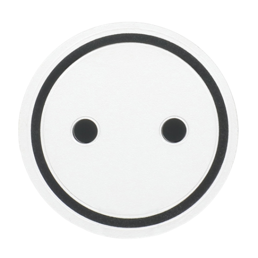 Braille Sticker with Symbol "Socket"