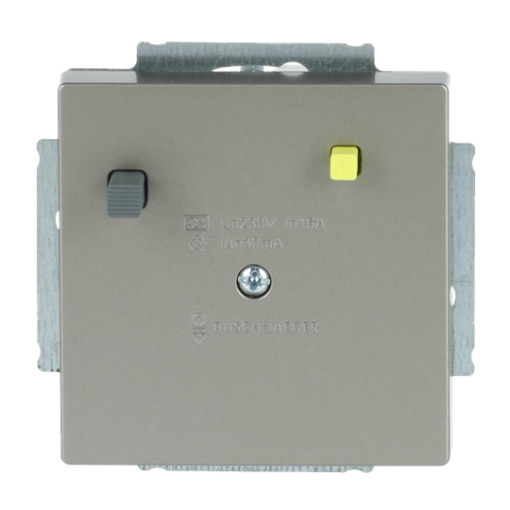 Buschmat RCD - Insert RCD 16 A 30 mA stainless steel - Pure Stainless Steel