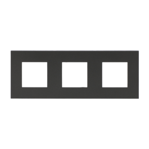 Frame 3-gang Anthracite - Zenit