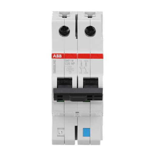 Miniature Circuit Breaker - S400NP - 2P - 25 A - C - 230 V 10 kA