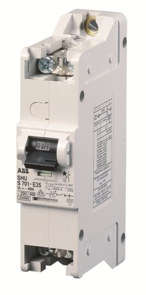 S701-E32 sel. main circuit breaker E-Char.,25kA,32A,1P
