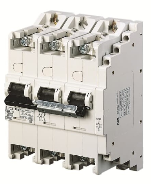 WT 63-3-HS sel. current limitor  AUX 63A,3P,2xCO