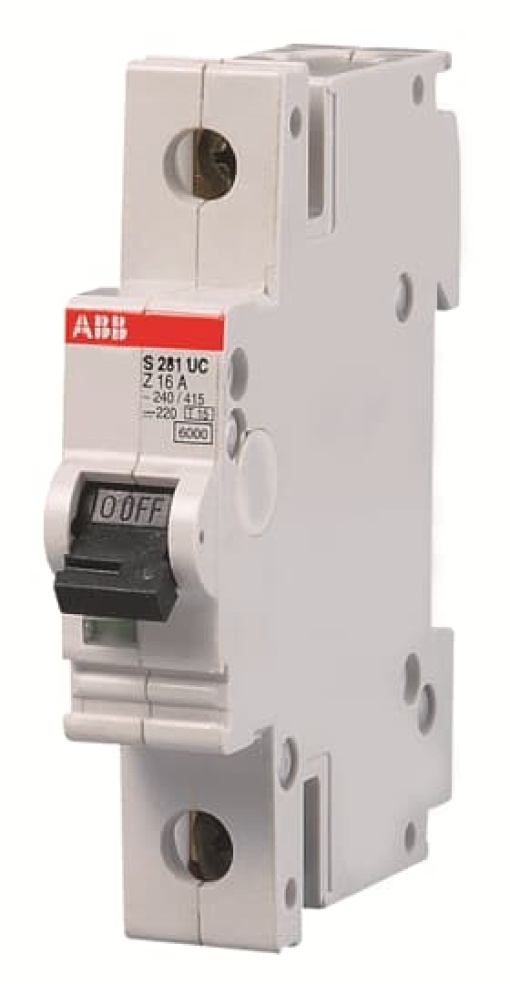 S281 UC FS K1 Miniature Circuit Breaker - 1P - K - 1 A
