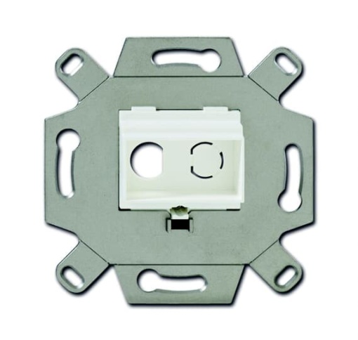 Flush Mounted Inserts Cinch-jacks 2gang alpine white