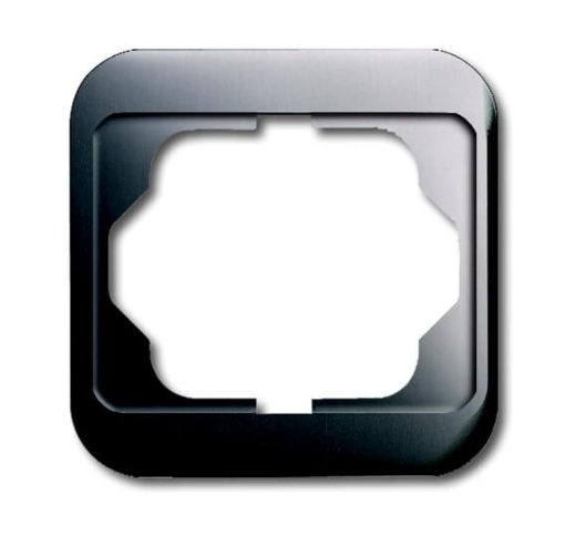 Cover frame 1-gang platinum - alpha nea