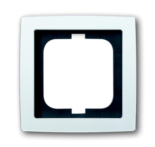 Cover frame 1-gang studio white - solo